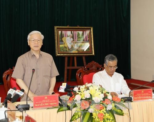 Party leader: Kon Tum needs more rapid, sustainable development - ảnh 1